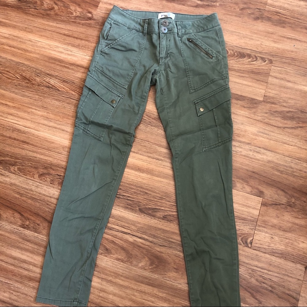 Olive Green Cargo Pants